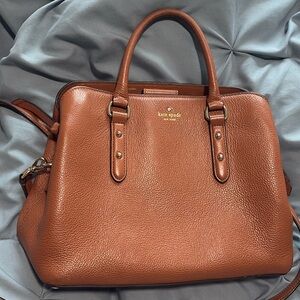 Kate Spade genuine brown leather purse